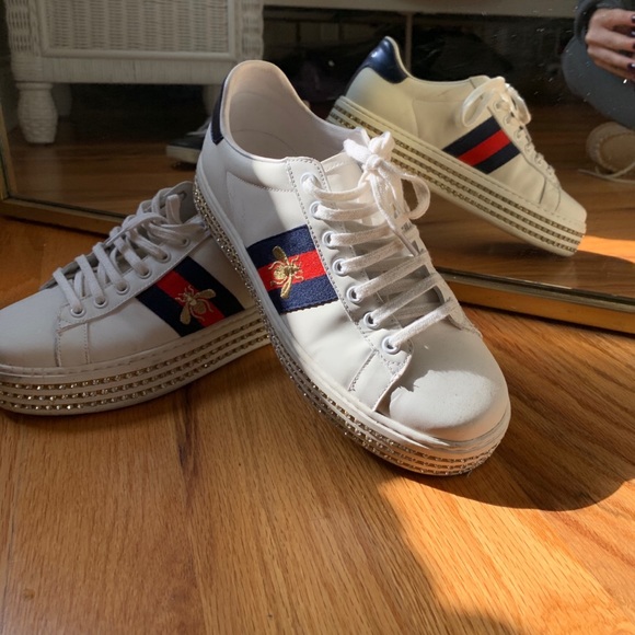 Gucci platform sneakers - Picture 1 of 2